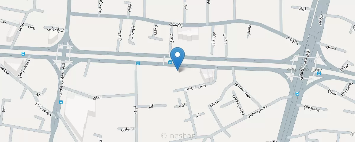نقشه مطب