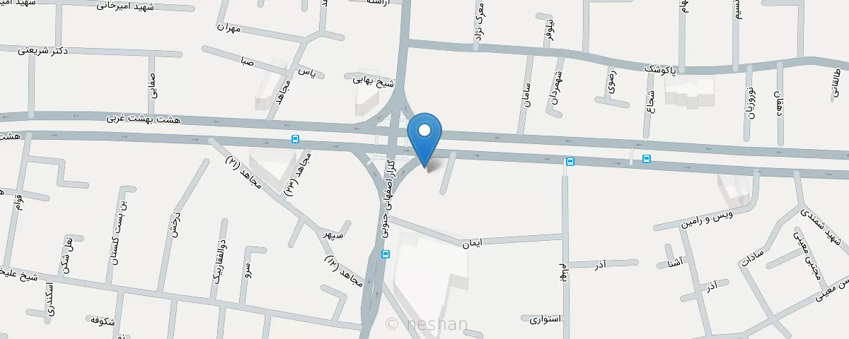 نقشه مطب