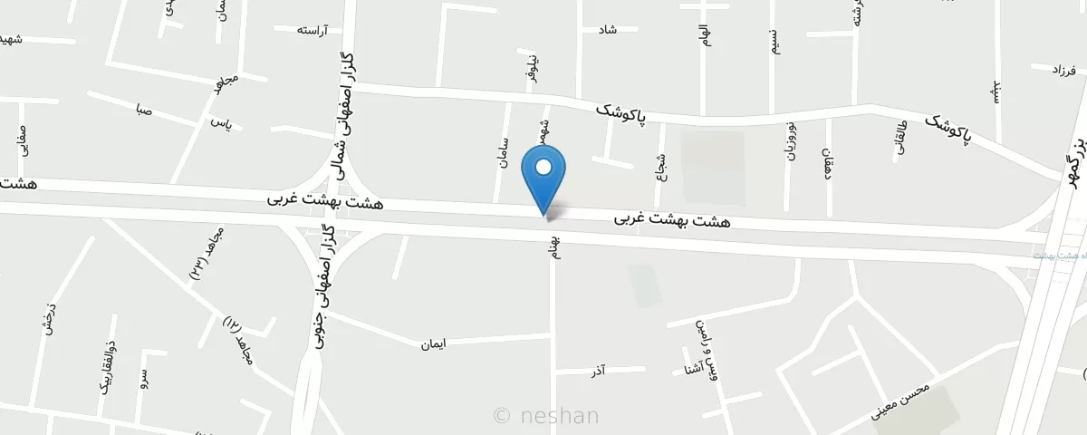 نقشه مطب