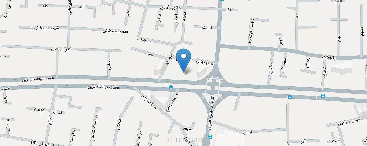 نقشه مطب