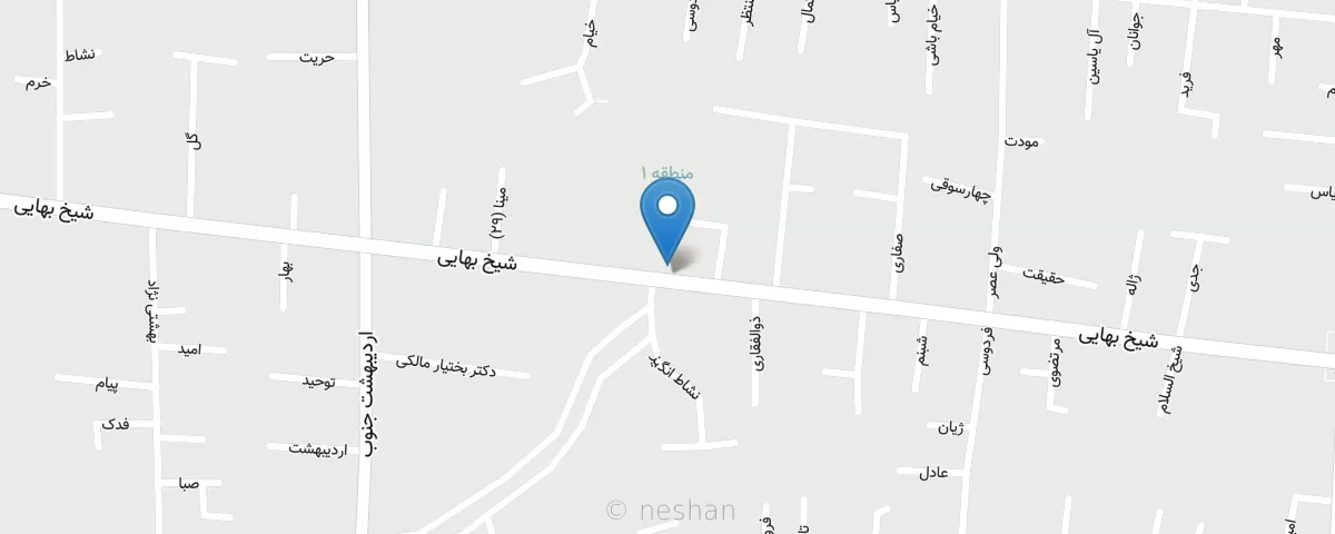 نقشه مطب