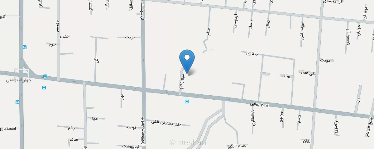 نقشه مطب