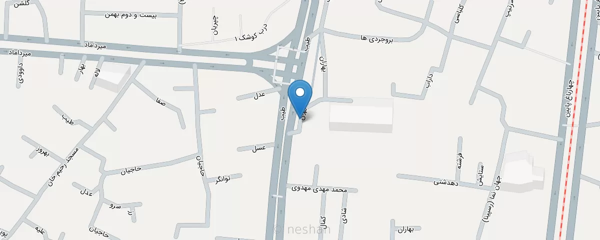 نقشه مطب
