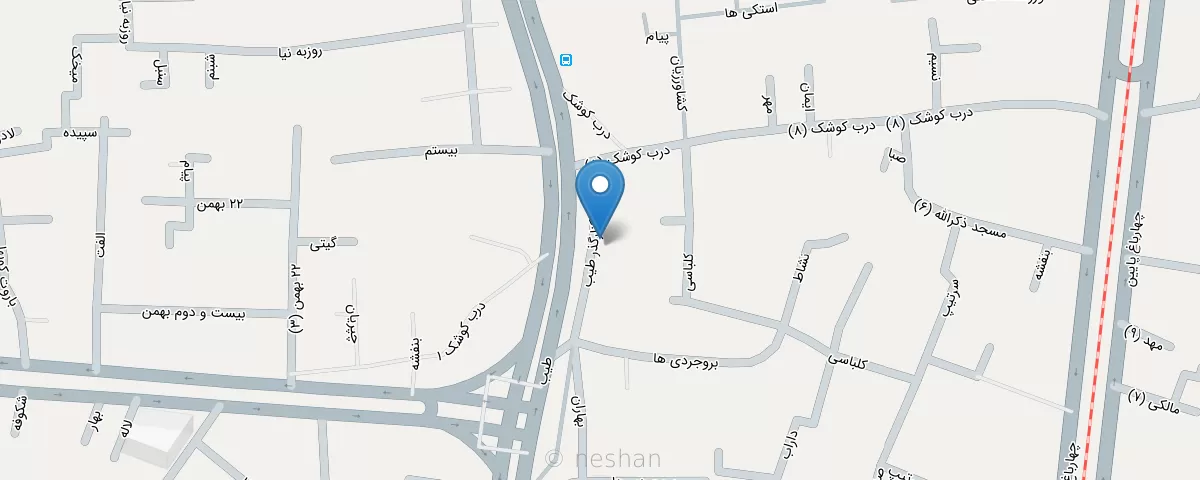 نقشه مطب