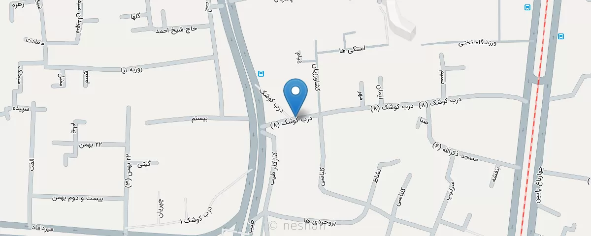 نقشه مطب