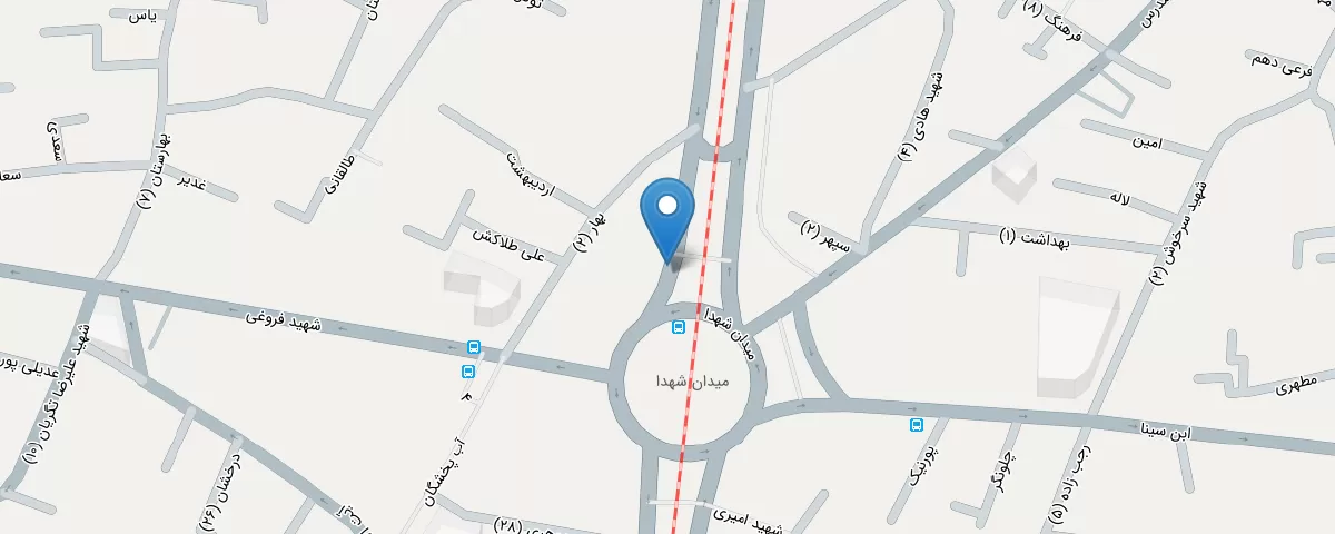 نقشه مطب