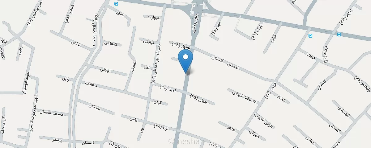 نقشه مطب