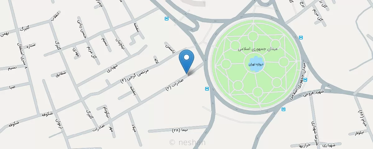 نقشه مطب