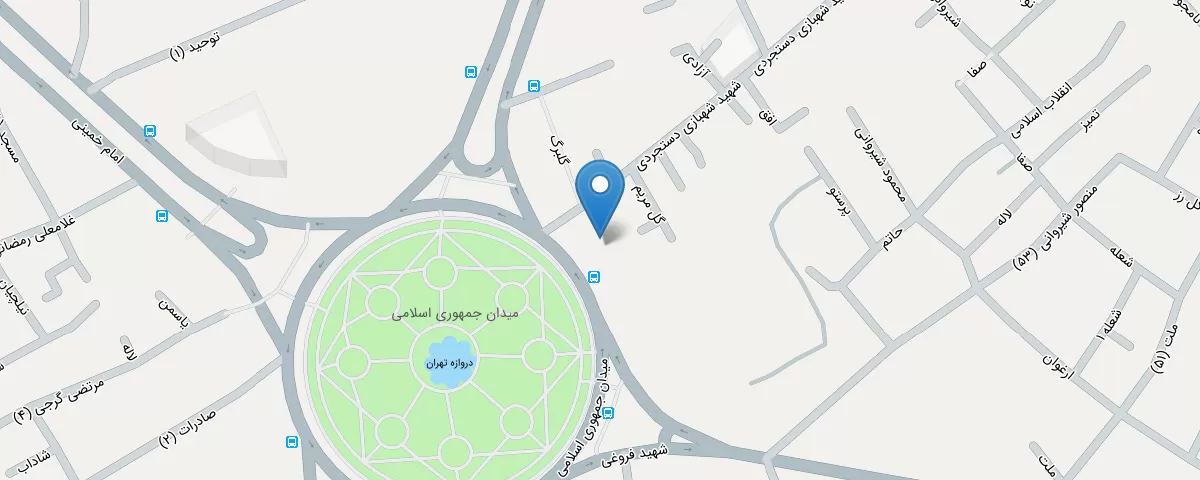 نقشه مطب
