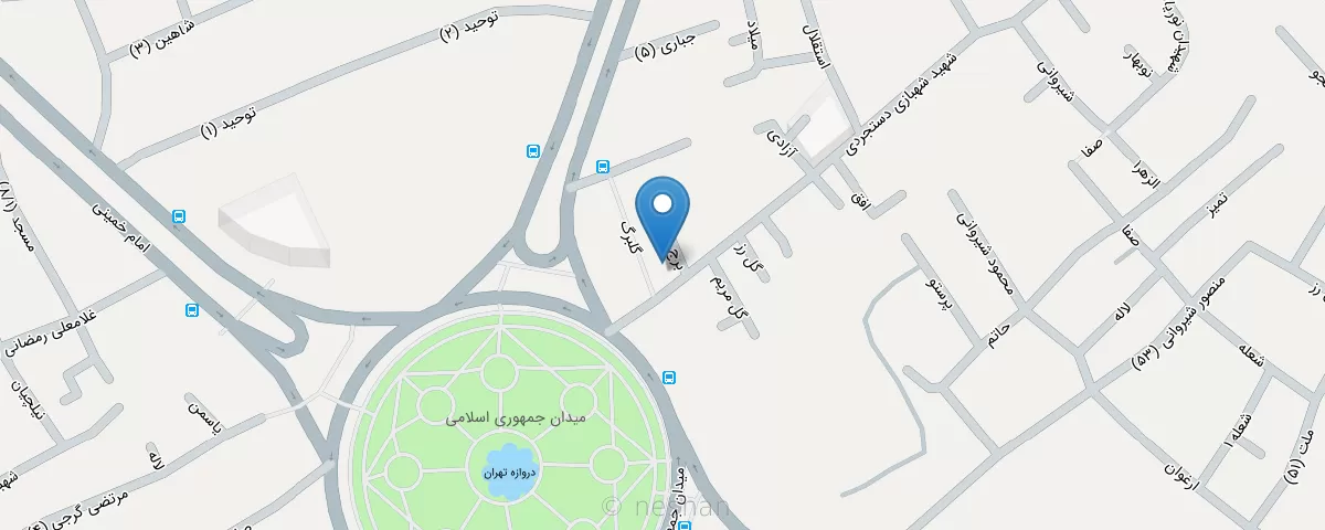 نقشه مطب