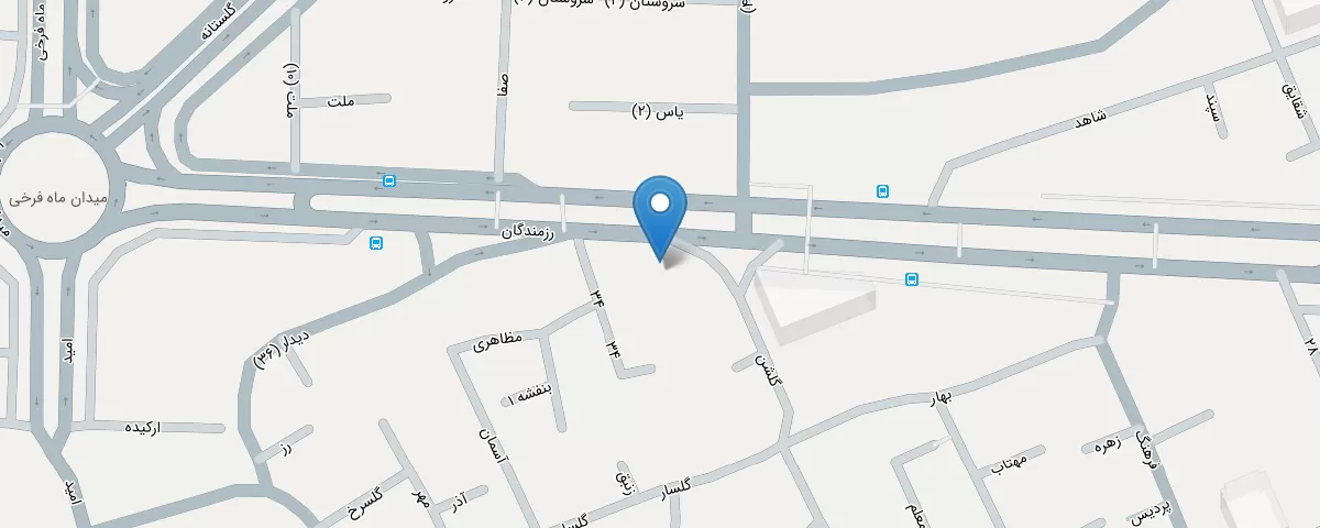 نقشه مطب