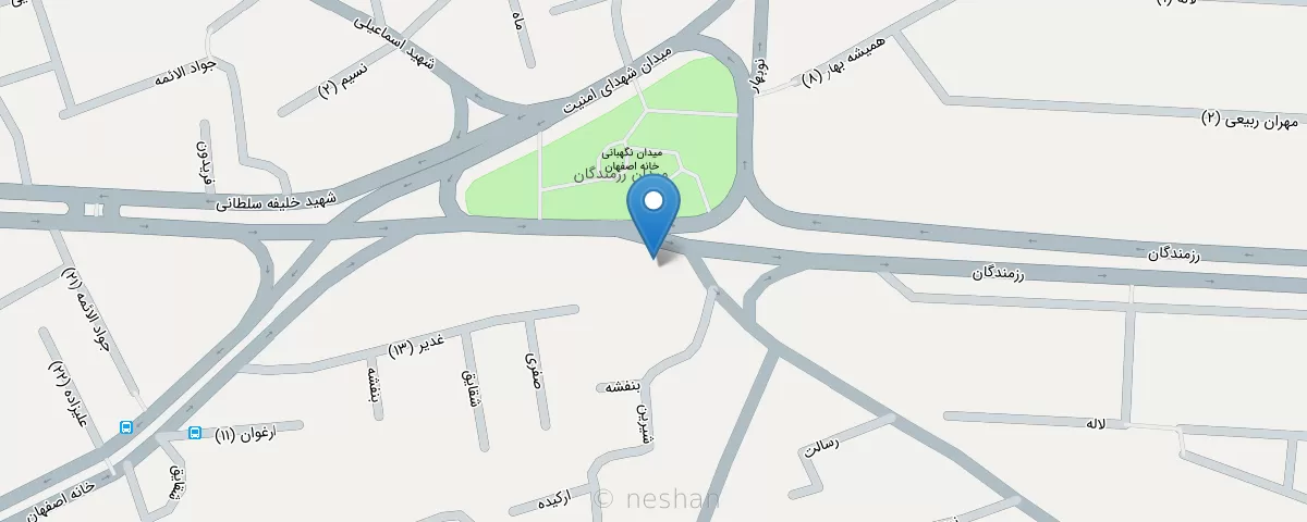 نقشه مطب