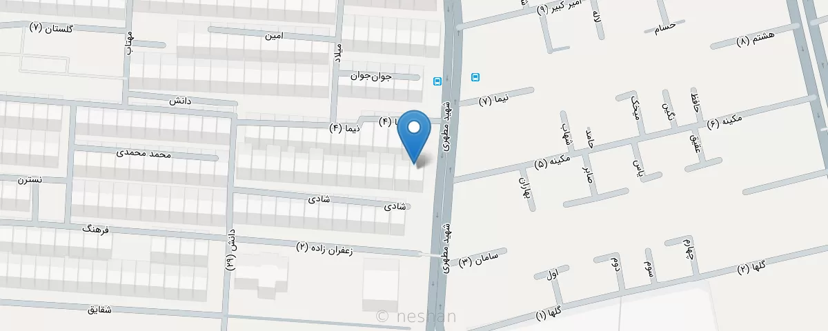 نقشه مطب