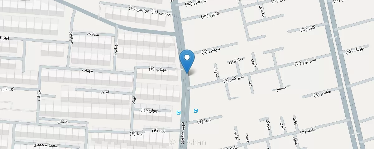 نقشه مطب
