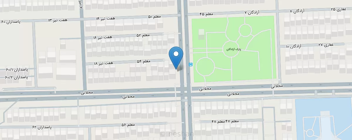 نقشه مطب