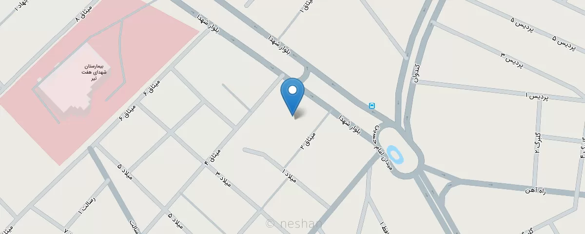 نقشه مطب