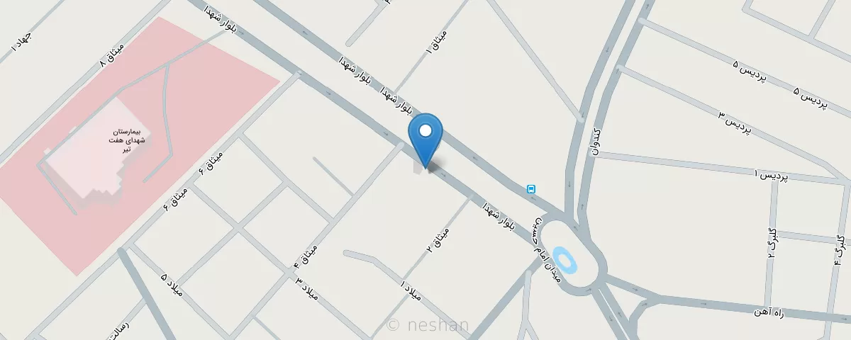 نقشه مطب