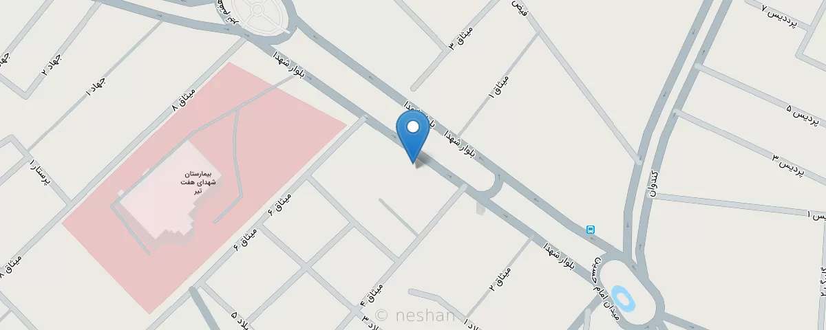 نقشه مطب