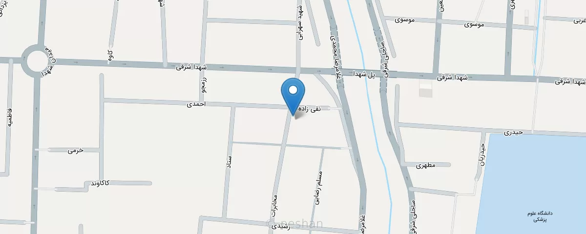 نقشه مطب