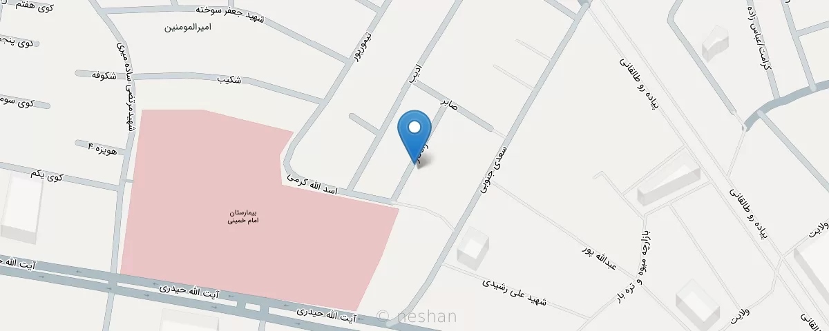 نقشه مطب