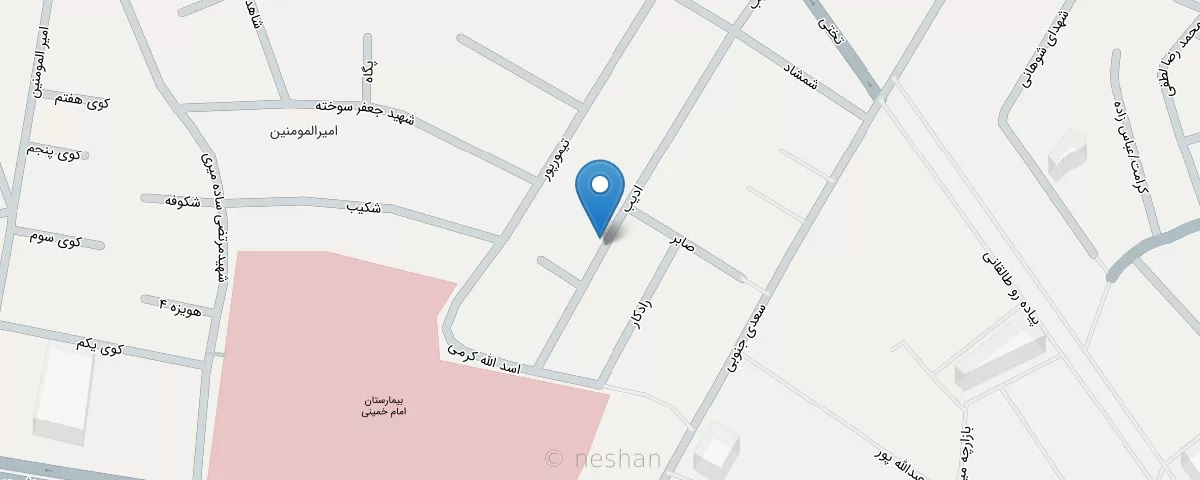نقشه مطب