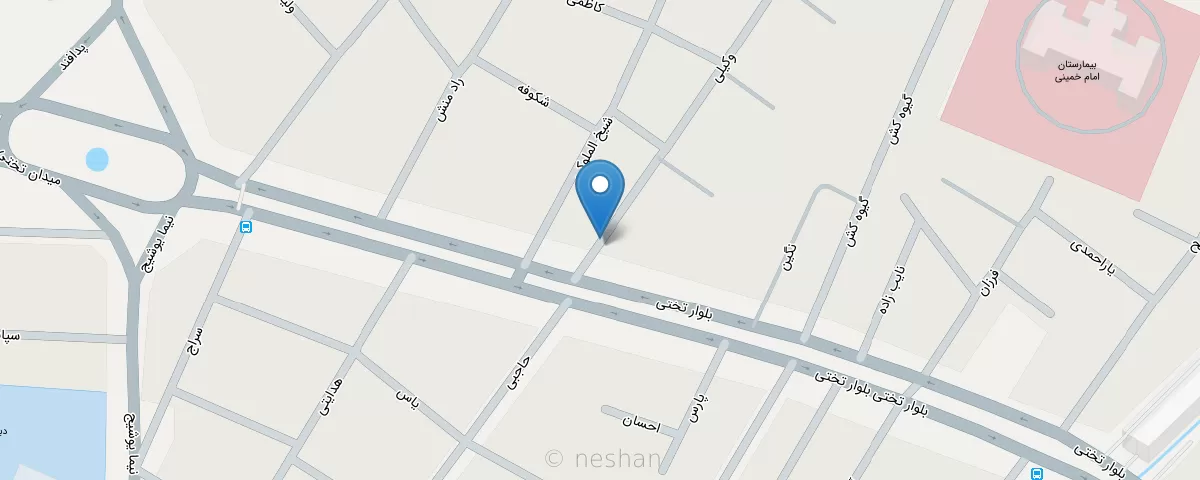 نقشه مطب
