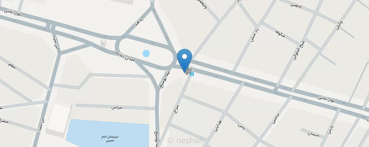 نقشه مطب