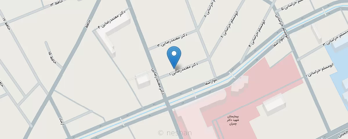 نقشه مطب
