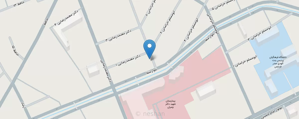 نقشه مطب