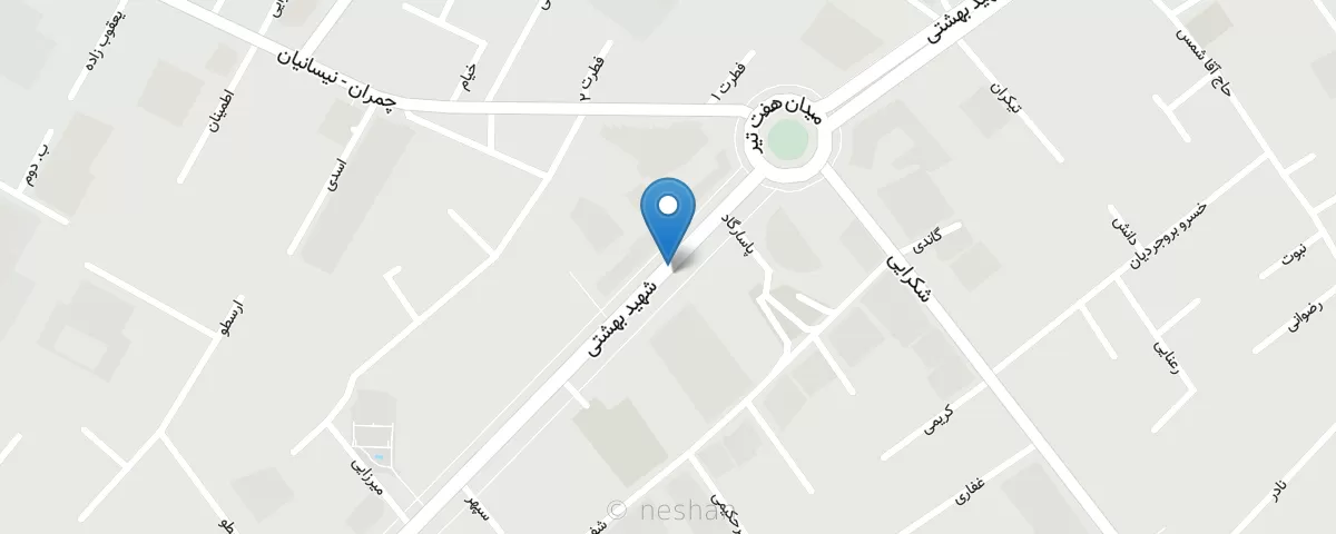 نقشه مطب