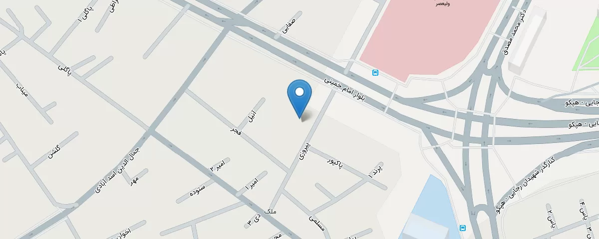 نقشه مطب