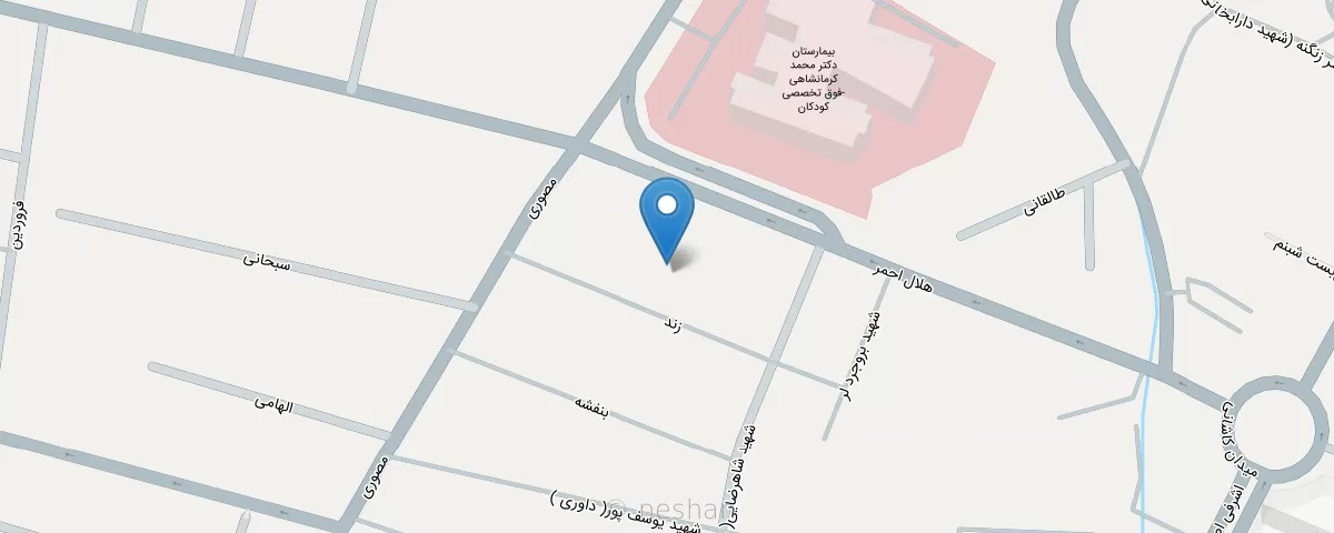 نقشه مطب
