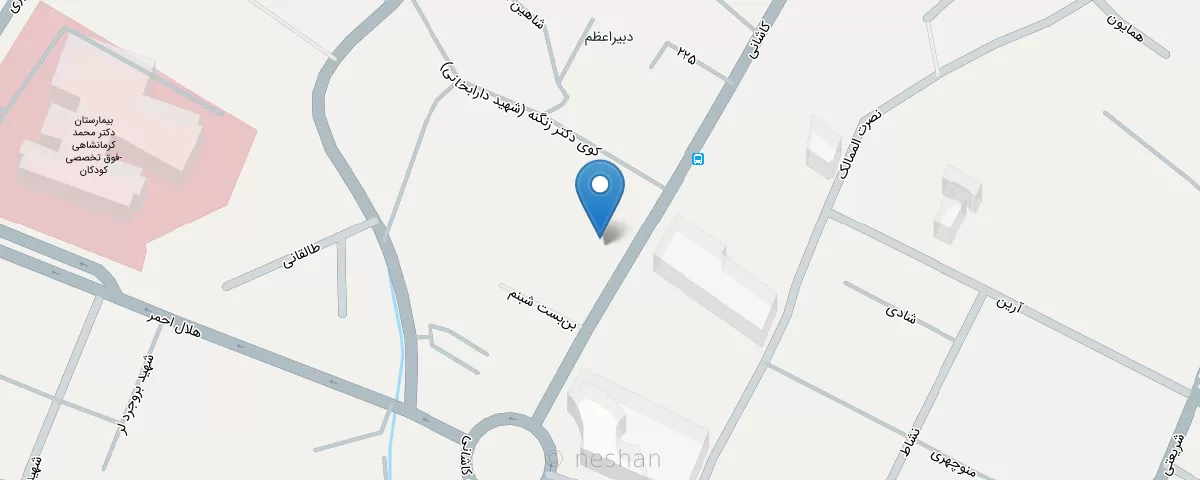 نقشه مطب