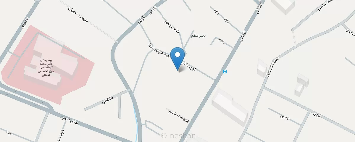 نقشه مطب