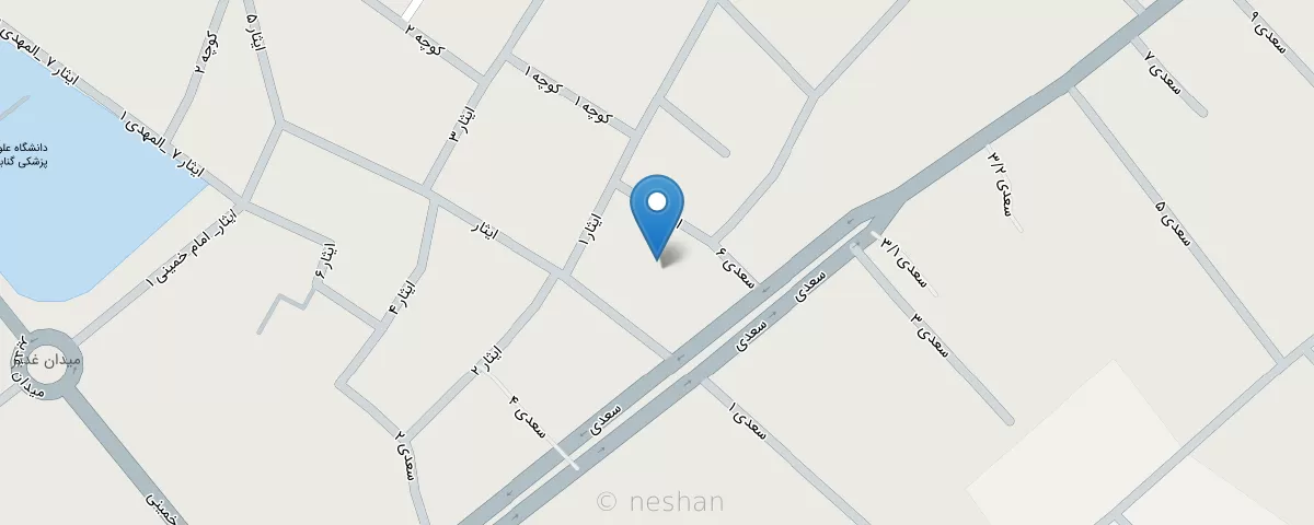 نقشه مطب