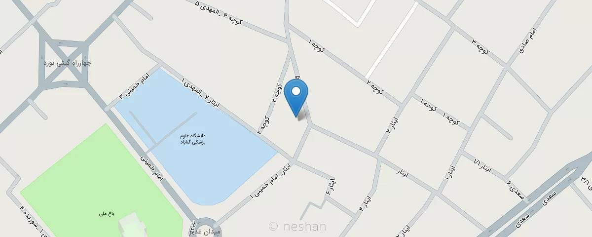 نقشه مطب
