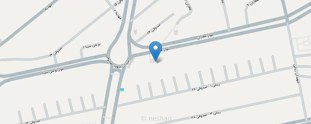 نقشه مطب
