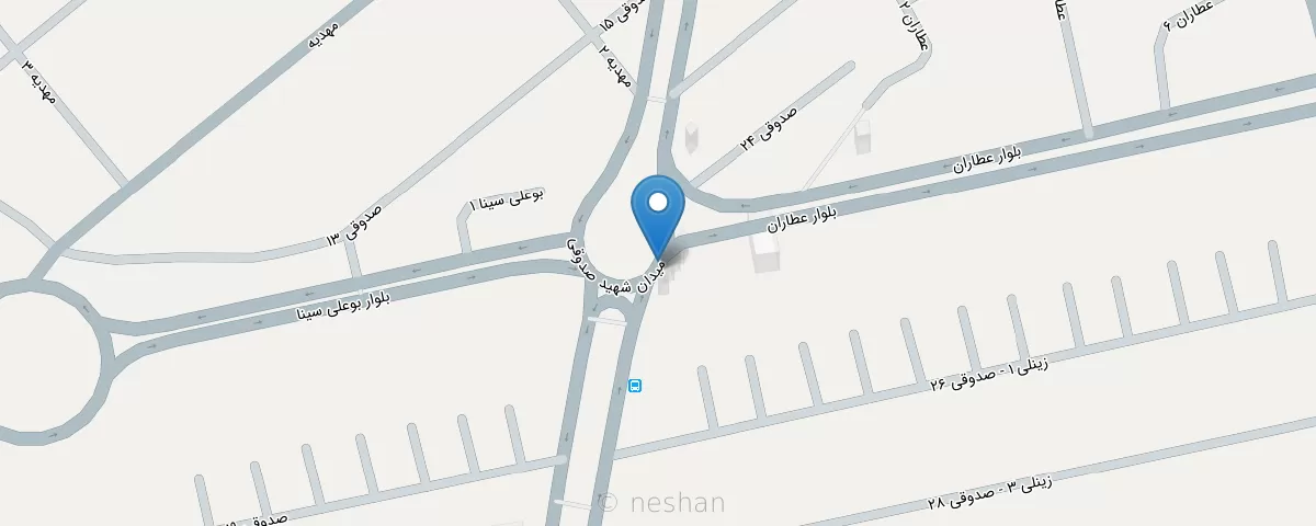 نقشه مطب