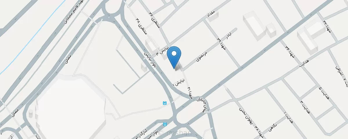 نقشه مطب