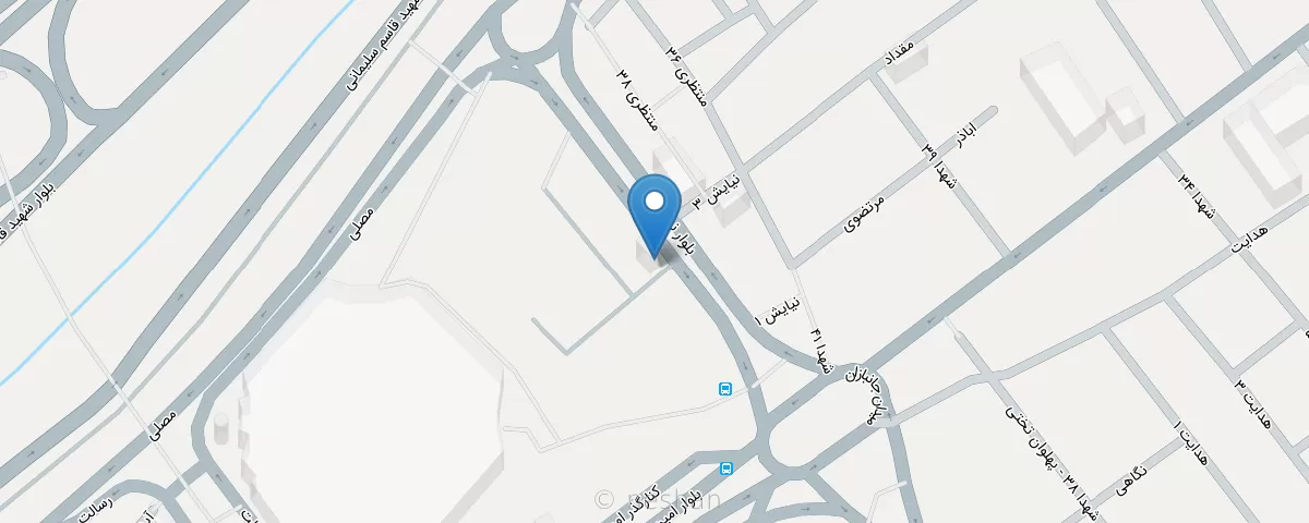 نقشه مطب