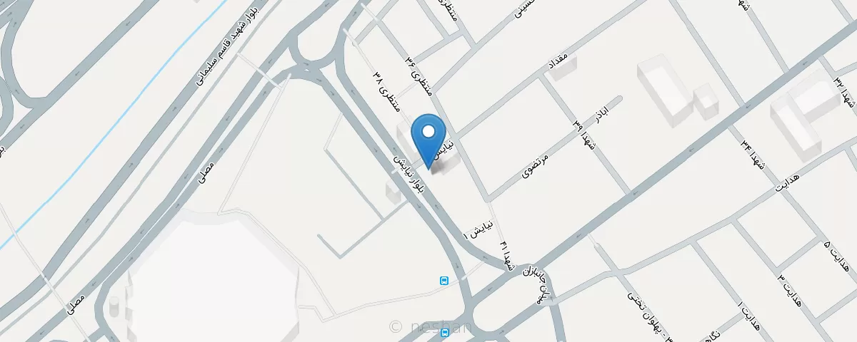 نقشه مطب