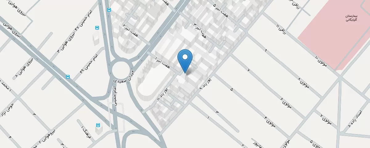 نقشه مطب