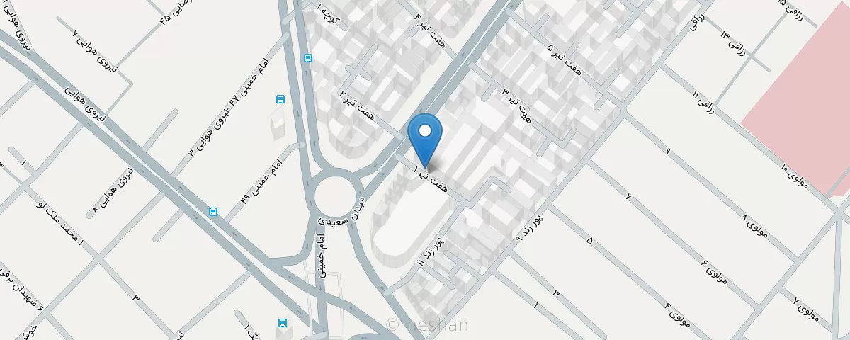 نقشه مطب