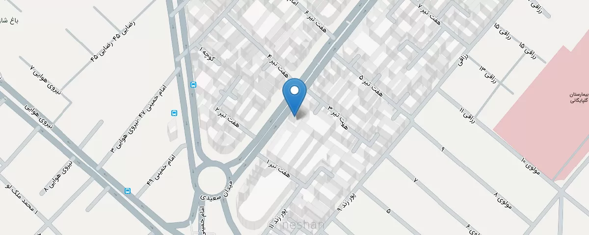 نقشه مطب