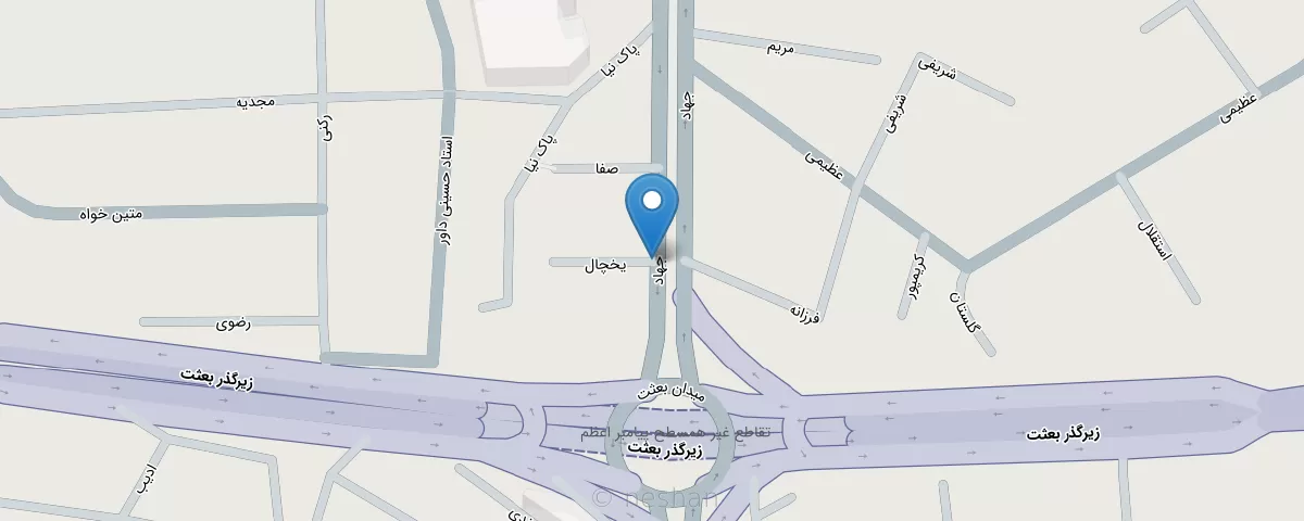 نقشه مطب