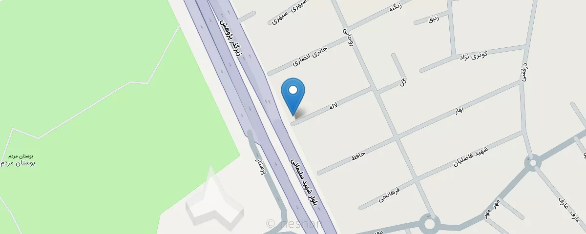 نقشه مطب