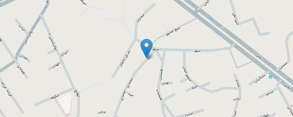 نقشه مطب
