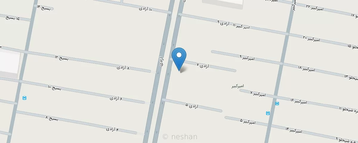 نقشه مطب