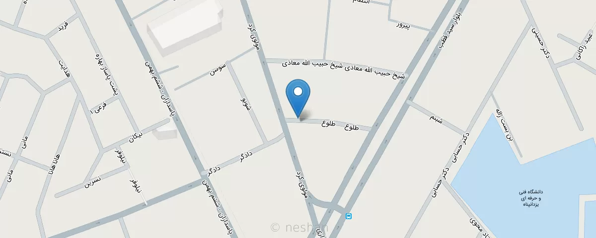 نقشه مطب