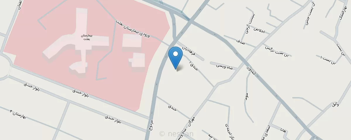 نقشه مطب